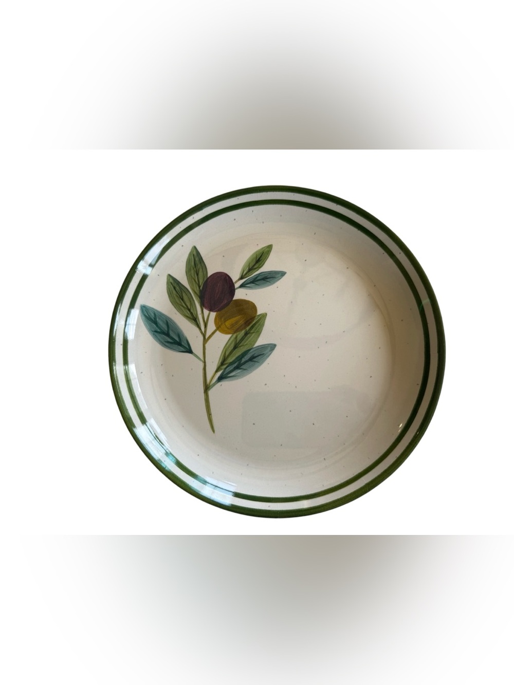 Better Homes & Gardens Olive Melamine Salad Plates Set of 6 Farmhouse
